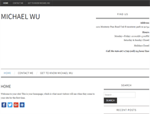 Tablet Screenshot of michaelkwu.com